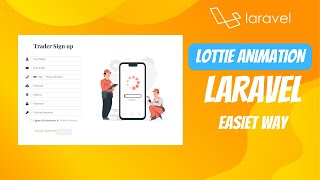 Lottie Animation in Laravel Project [upl. by Oniotna]