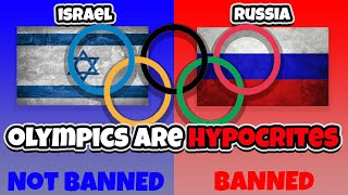 The IOC’s Hypocrisy In Banning RussiaBelarus vs Not Banning Israel [upl. by Assert]