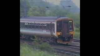 Central Trains class 156 and 158s on the ECML June 1998 [upl. by Wolfgram]