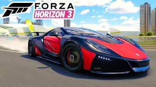 FORZA HORIZON 3  GTA SPANO o CARRO DIFERENTE 31 [upl. by Hannus485]