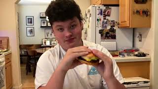 KRABBY PATTY REVIEW mukbang 🍔 [upl. by Agamemnon]