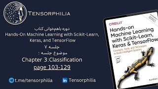 دوره باهم خوانی کتاب HandsOn Machine Learning with ScikitLearn Keras amp TensorFlow  جلسه ۷ [upl. by Erreit6]