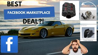 Best Facebook Marketplace Deal C6 Z06 MSD Intake installation [upl. by Ihsar742]