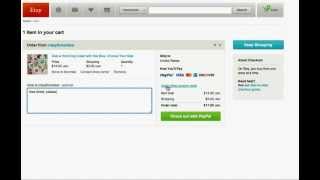 Shopping on Etsy Using Coupon Codes [upl. by Hansen]
