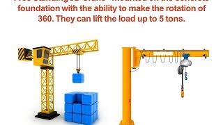 Different Types Of JIB Crane amp Their Use [upl. by Groveman]