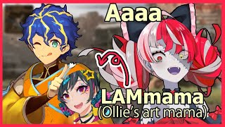 Astel bullies Ollie in front of Ollies art mama [upl. by Columbyne612]