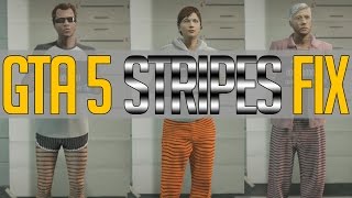 GTA 5 Online Character Creation Black LinesStripes Error [upl. by Riegel]