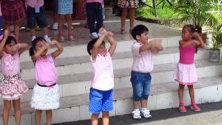 Buwan ng Wika  Ryan Dancing with Nursery and Kinder Classes [upl. by Ydnew396]