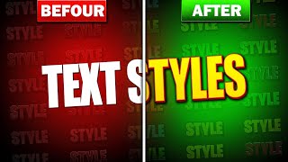 Photoshop Layer Styles Pack for YouTube thumbnails  2024 [upl. by Kcirddet]