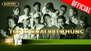 12 tiết mục đỉnh của đỉnh tạo nên tiếng vang của loạt rapper khủng  RAP VIỆT [upl. by Llerdna]