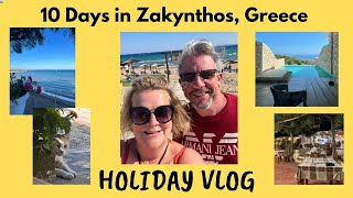 Holiday Vlog 10 Days In Zakynthos Greece [upl. by Cassady100]