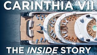 Inside the refit of Lürssens iconic 97m superyacht CARINTHIA VII  SuperYacht Times [upl. by Aurelia]