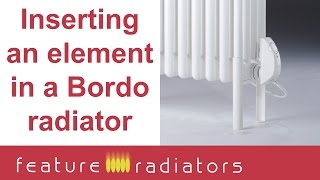 How to put an electric element in a Bordo column radiator [upl. by Meean804]