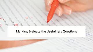 Nat 5 History Marking Evaluate the Usefulness Questions [upl. by Asilenna]