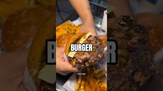 Le burger le moins cher de Paris  shorts womogr halal halalfood paris [upl. by Kurland]