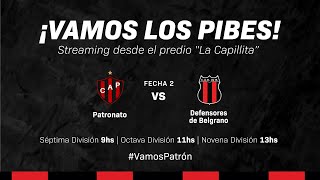 Patronato vs Defensores de Belgrano  Fase 2 Fecha 2  Octava División [upl. by Teerell]