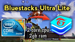 2024 Bluestacks Lite Best Version Low End PC Free Fire  Next Speed  New Android Emulator For PC [upl. by Eegnat]