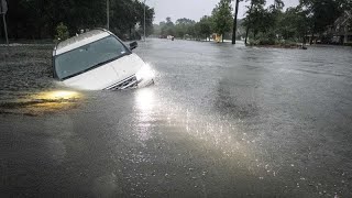 Regen und Hagel über Frankreich Eine Frau tot durch Schlammlawine [upl. by Gnues]