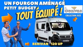 Fourgon aménagé  BENIVAN 120 UP 2022 avec Henry et Bertrand campingcar33 [upl. by Abbot]