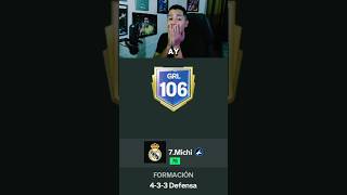 LA MEJOR PLANTILLA DE FC MOBILE 24 fifa fotball footballgame fcmobile [upl. by Siduhey754]