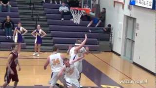 High School Basketball Foul Video Goes Viral [upl. by Sanalda]