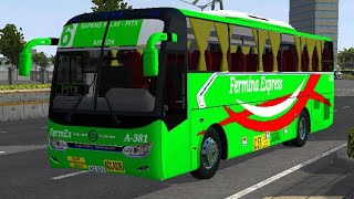 Bussid Mod Fermina Express Golden Dragon XML6102 Splendour [upl. by Pembrook514]