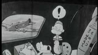 Hilarious Vichy Propaganda Mickey bombing France [upl. by Yrrok829]