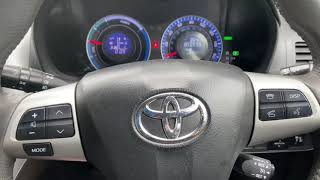 Check hybrid system  P3000 Toyota Auris or Prius  no crank no start ￼￼ [upl. by Rehpetsirhc609]