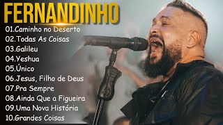 Caminho No Deserto Todas As Coisas FERNANDINHO  Canções Gospel que Elevam a Fé em Deus gospel [upl. by Yllen171]