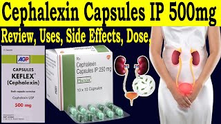 Cephalexin Capsules ip 500mg hindi  Cephalexin capsules ip 250 mg  Uses Side Effects Dose [upl. by Reywas]