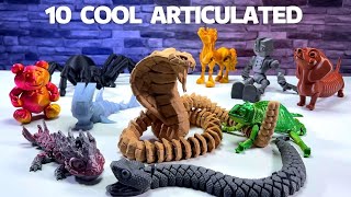 MindBlowing Timelapses 10 Epic 3D Printed Articulated Animals  Creality Ender 3 S1 Plus [upl. by Fitton]