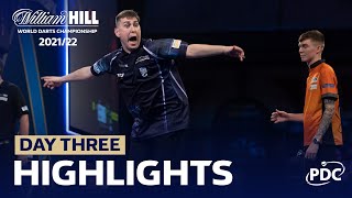 THE BEST NINEDARTER EVER Day Three Evening Highlights  202122 William Hill World Championship [upl. by Tem]