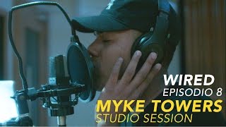 MYKE TOWERS STUDIO SESSION  WIRED  Ep 8  La Boveda [upl. by Jamill480]