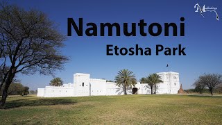 Namutoni Resort Etosha National Park Namibia Detailed tour [upl. by Ardnasirhc626]