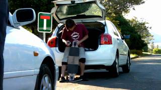 S Flex  Part two Fibretec Longboarding South Africa [upl. by Kopaz965]