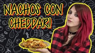 NACHOS CON CHEDDAR ♥ fácil  A la cocina con Carolina [upl. by Llertram]