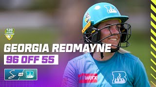 All The Boundaries  Georgia Redmayne Hits 96 Off 55 In T20 Spring Challenge [upl. by Oswald]