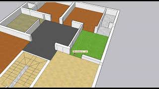 35X42 GHAR KA NAKSHA  SMALL HOME DESIGN 3D MAKAN KA NAKSHA  BEST GROUND FLOOR [upl. by Iams958]