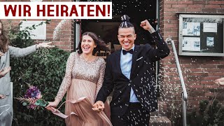 UNSERE HOCHZEIT  VLOG 105 [upl. by Bree]