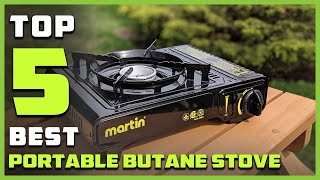 Top 5 Best Portable Butane Stoves for Wok CookingTravellingIndoor Use amp Camping Rerview 2023 [upl. by Alinna]