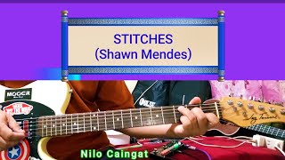 Stitches Shawn Mendes guitar cover song [upl. by Adnofal]