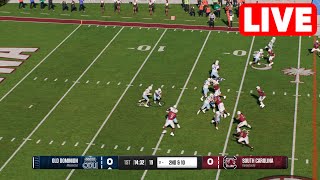 NCAAF LIVE🔴 Old Dominion Monarchs vs South Carolina Gamecocks  Week 1 Game 2024 College Football 25 [upl. by Anehsak]