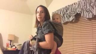 Fort Worth Babywearers  tightening an entire carry in a woven wrap [upl. by Hilliard]