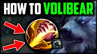 How to Volibear Jungle Best BuildRunes  Volibear Jungle Guide Season 14 League of Legends [upl. by Nahej206]