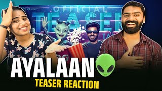 Ayalaan Official Teaser Reaction 👽  Sivakarthikeyan  ARRahman  Rakul Preet Singh  RRavikumar [upl. by Ssecnirp]