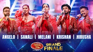 ඇන්ජලෝ සනලි මෙලනි ක්‍රිෂාන්හිරුෂ Group Songs  Dream Star Season 11 GRAND FINALE [upl. by Landers254]