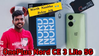 oneplus nord ce 3 lite 5g 😯 Worth Nanbha  108mp amp SD Processor 😳 Below 20k Budget 💰 OnePlus [upl. by Lyall]