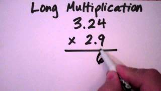 Mr Premus Math Refresher  How to do Long Multiplication with Decimals [upl. by Haleeuqa]