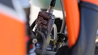 Lectron Carburetor Installation and First Impressions  KTM 300 [upl. by Enytsuj992]