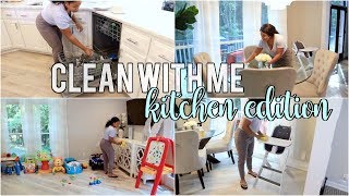 Clean With Me Kitchen Edition  Speed Cleaning [upl. by Arquit]